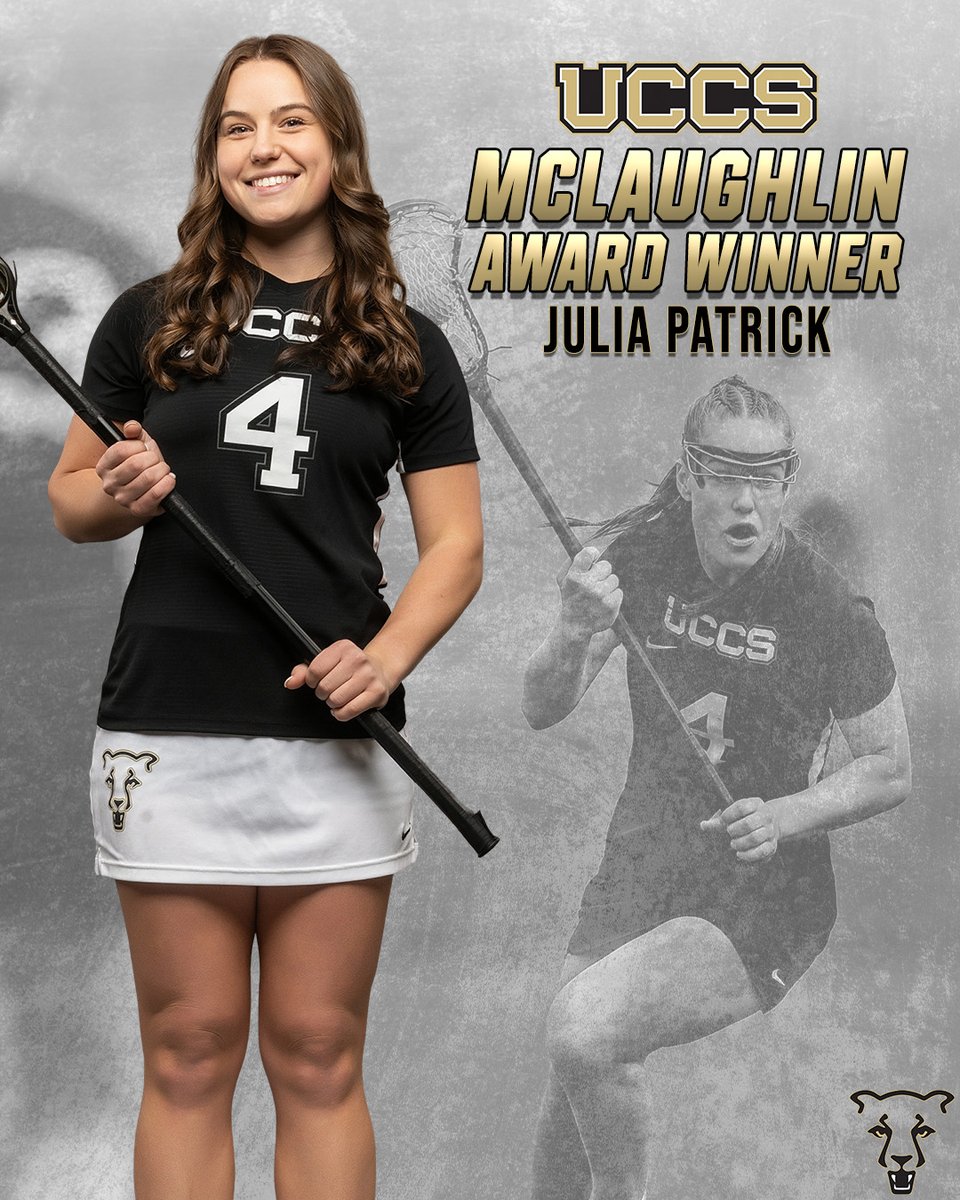 We'd like to extend a huge congratulations to @UCCSTRACK's Brian Mosley Jr. & @UCCSLacrosse's Julia Patrick for being selected as the 2024 McLaughlin Award recipients at the UCCS Campus Awards Ceremony last night 👏! 📰: brnw.ch/21wIUxF #GoMountainLions