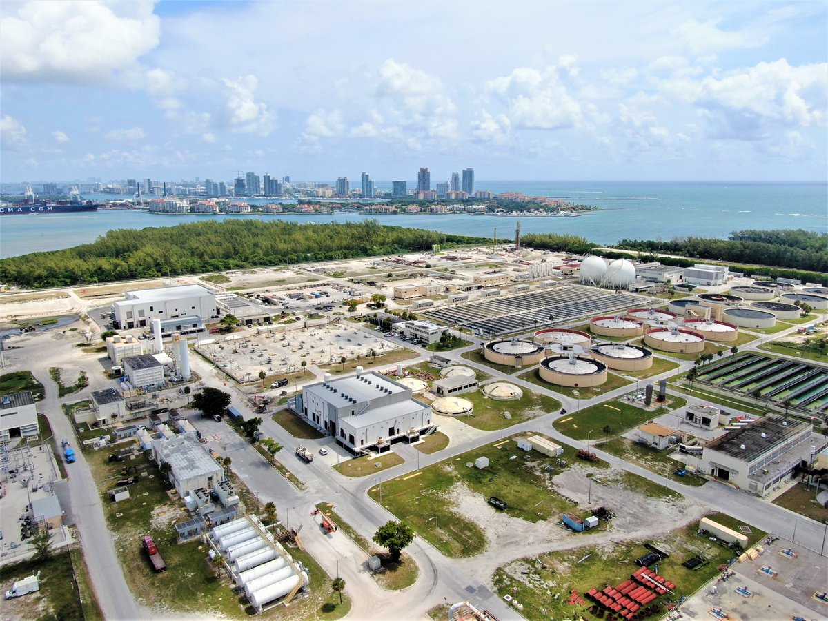 #OurJacobs has been selected by @MiamiDadeWater to design upgrades for the county’s three #wastewater treatment plants to enhance operational performance & address long-term #resilience. Learn more 👉 jcob.co/K7K650RbhbS 📷: @MiamiDadeWater