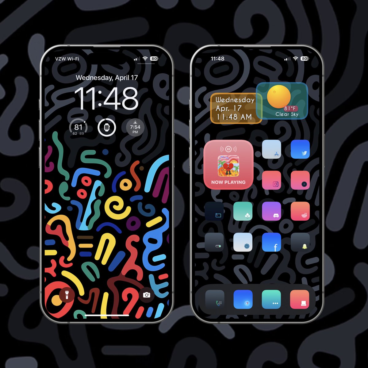 Wednesday Setup on my iPhone 15 Pro

Icons by @Enter_Apps 
Med Widgy by @applelover2019 
Small Widgy by @Zooropalg 
#MockupM by @SeanKly 
Wallpaper by @ArrowWalls 

#nojailbreak #ios #widgy #icons