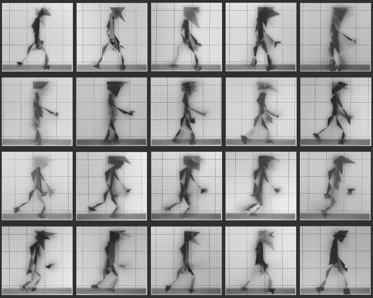 Chronophotograph 128 by @_deafbeef, 2023 Temporally interactive artwork responding to Eadweard Muybridge's photographic experiments with motion and time. From collection of 260 total outputs. Created in collaboration with @CactoidLabs & @LACMA. Acquired on October 7,…
