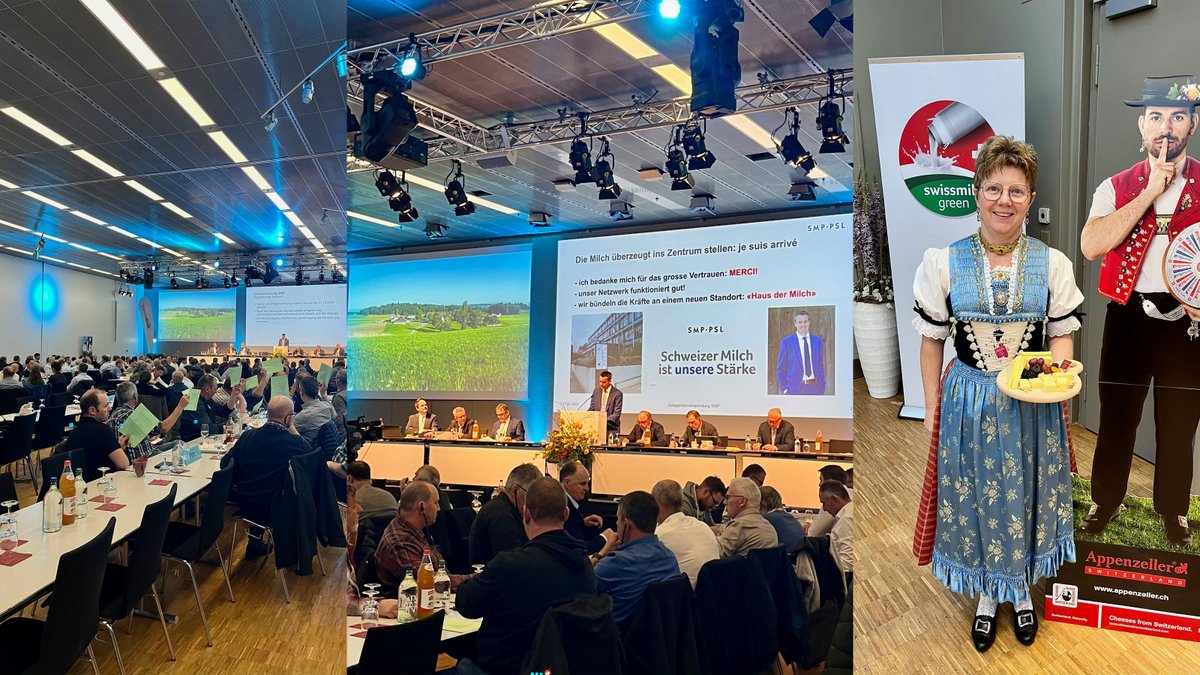#swissmilk_news Erfolgreiche Delegiertenversammlung der #smp ! Videostatements von Präsident Boris Beuret, und Direktor Stephan Hagenbuch : swissmilk.ch/delegiertenver…
<a href="/LIDnews/">LID.CH</a> <a href="/BauernZeitung1/">bauernzeitung.ch</a> <a href="/SchweizerBauer/">Schweizer Bauer</a>