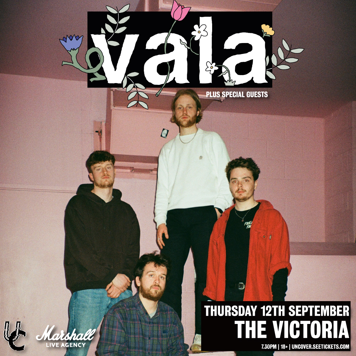 NEW SHOW 💙 Indie boy band @VALAmanchester is set to headline @TheVictoria, Birmingham, on Thursday, 12th September 💥 Tickets on sale now: tinyurl.com/47e3r8sy