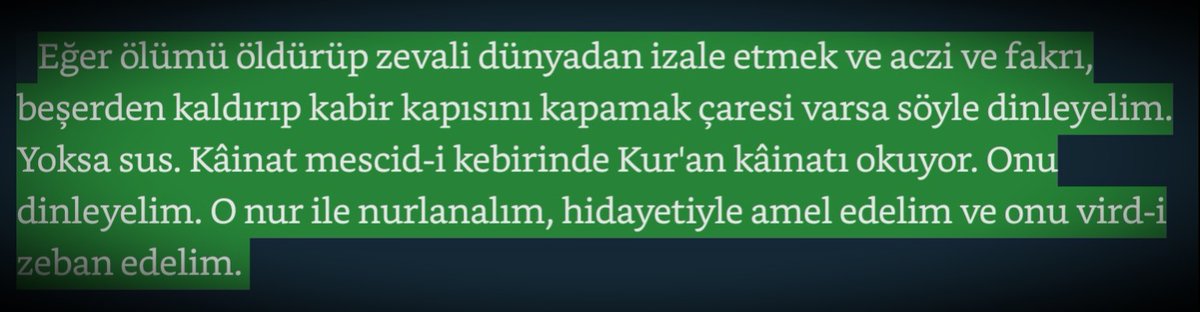 Eğer ölümü öldürüp, kabir kapısını kapatabilirsen, söyle dinleyelim!

#İslam #RNK #SaidNursi #fahişyemeğeBOYKOT #BitlisdeNelerOluyor #deprem Duygu Nebioğlu Mükremin