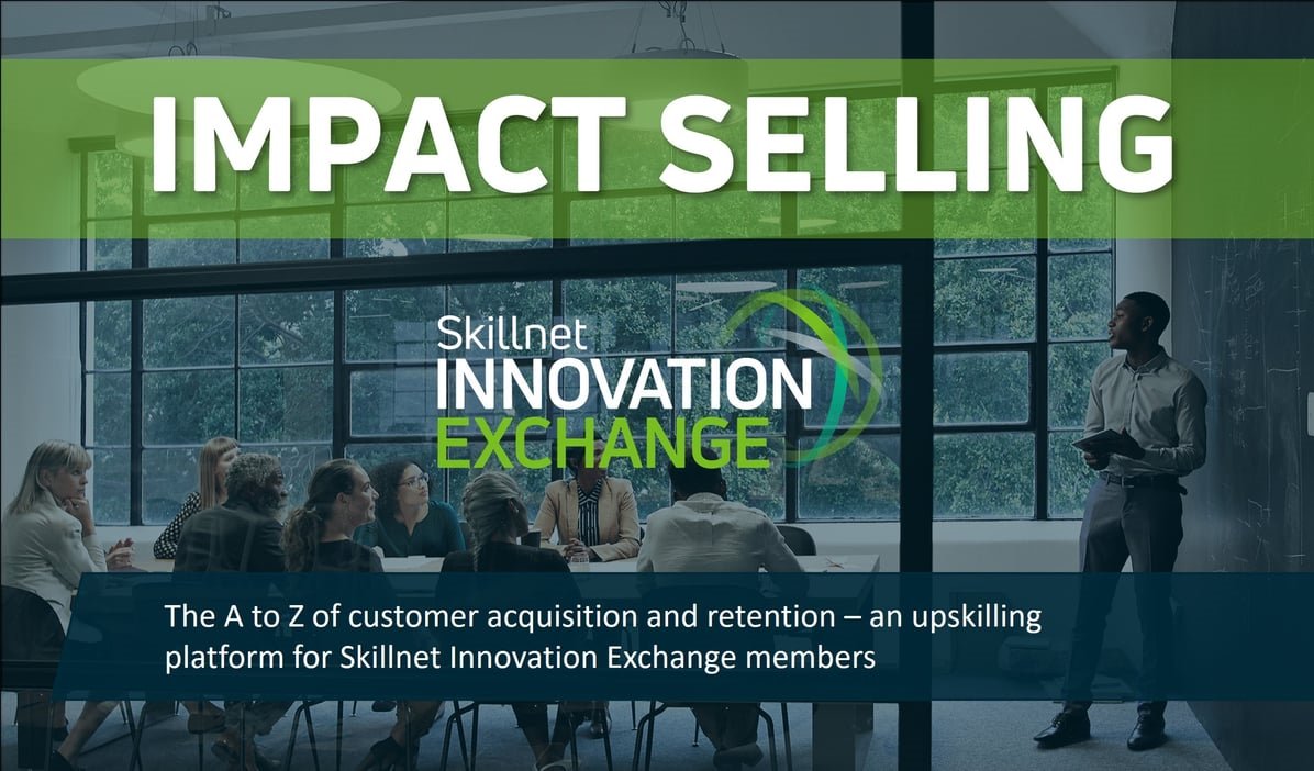 Are you a member of @TheInnovationE2? As part of their new Impact Selling Upskilling Platform, they're offering their members the opportunity to work towards a Professional Diploma in #EntrepreneurialSales. Applications are open, closing 19th April. bit.ly/3vN0iDx