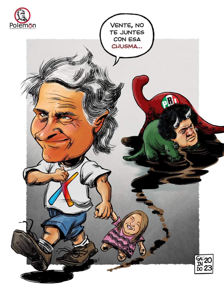 Gran #CARTON #CartoonArt de @revistapolemon que muestra la imposición de la #BotargaBrutaYCorrupta por parte de @ClaudioXGG ahora arrepentido de no haber aceptado a @BeatrizParedes 

#FelizMiercolesATodos #AmarEsMaravilloso