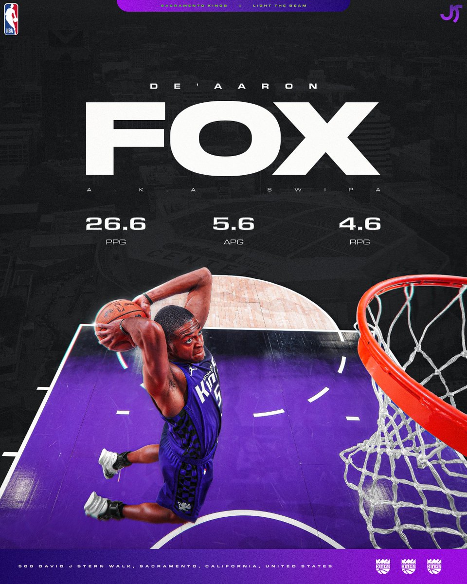 🦊De'Aaron Fox x Sacramento Kings🟣

#smsports