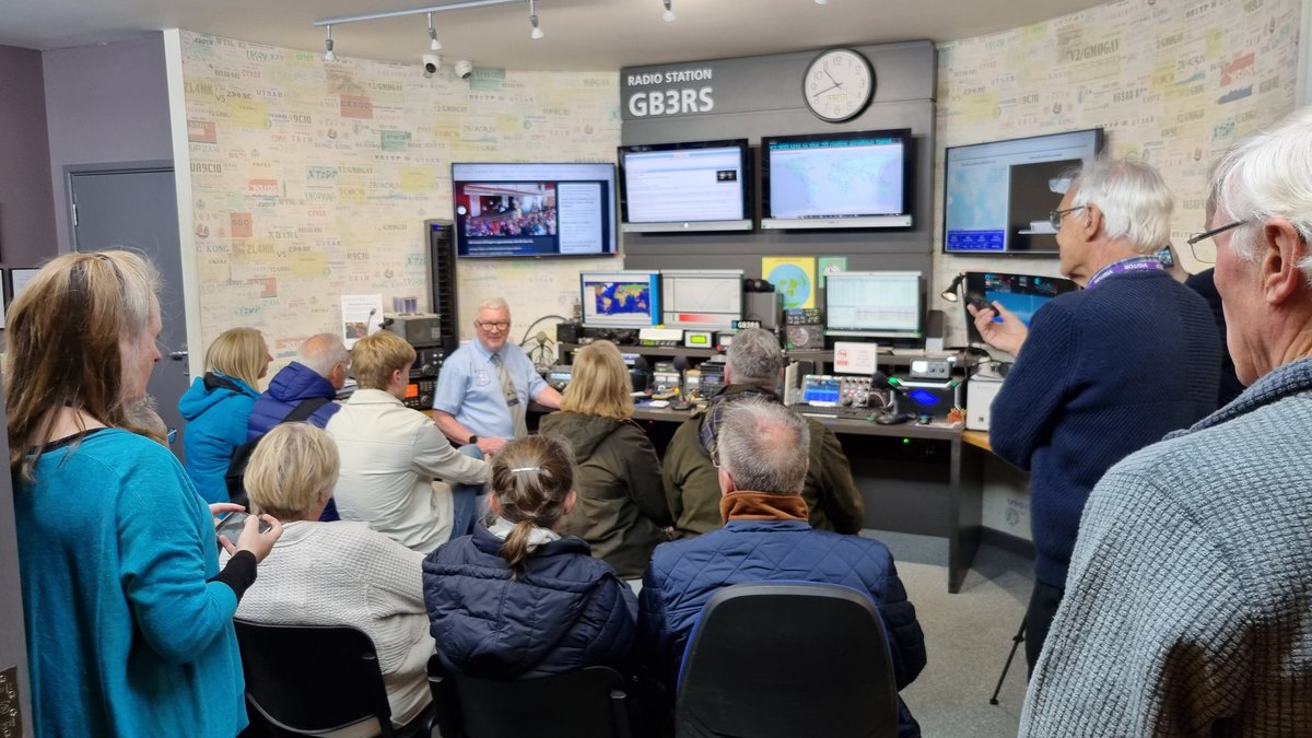 @AmsatUK @ARISS_Intl Great event which we monitored at the National Radio Centre. #thersgb