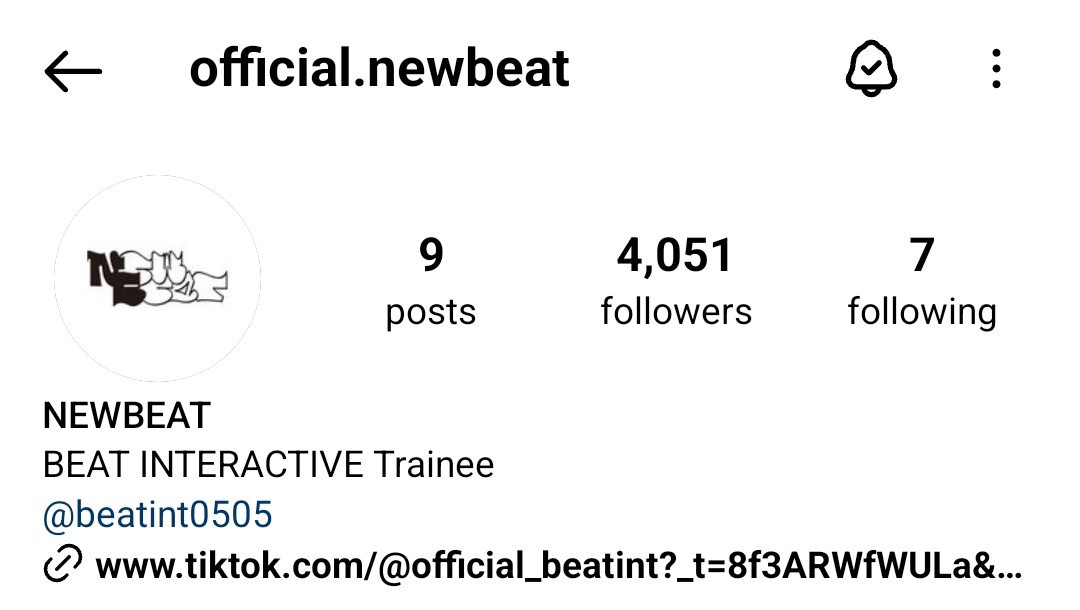 Daily Newbeat Instagram followers check until I decide not to cuz I gotta see something 
(17/04/24)