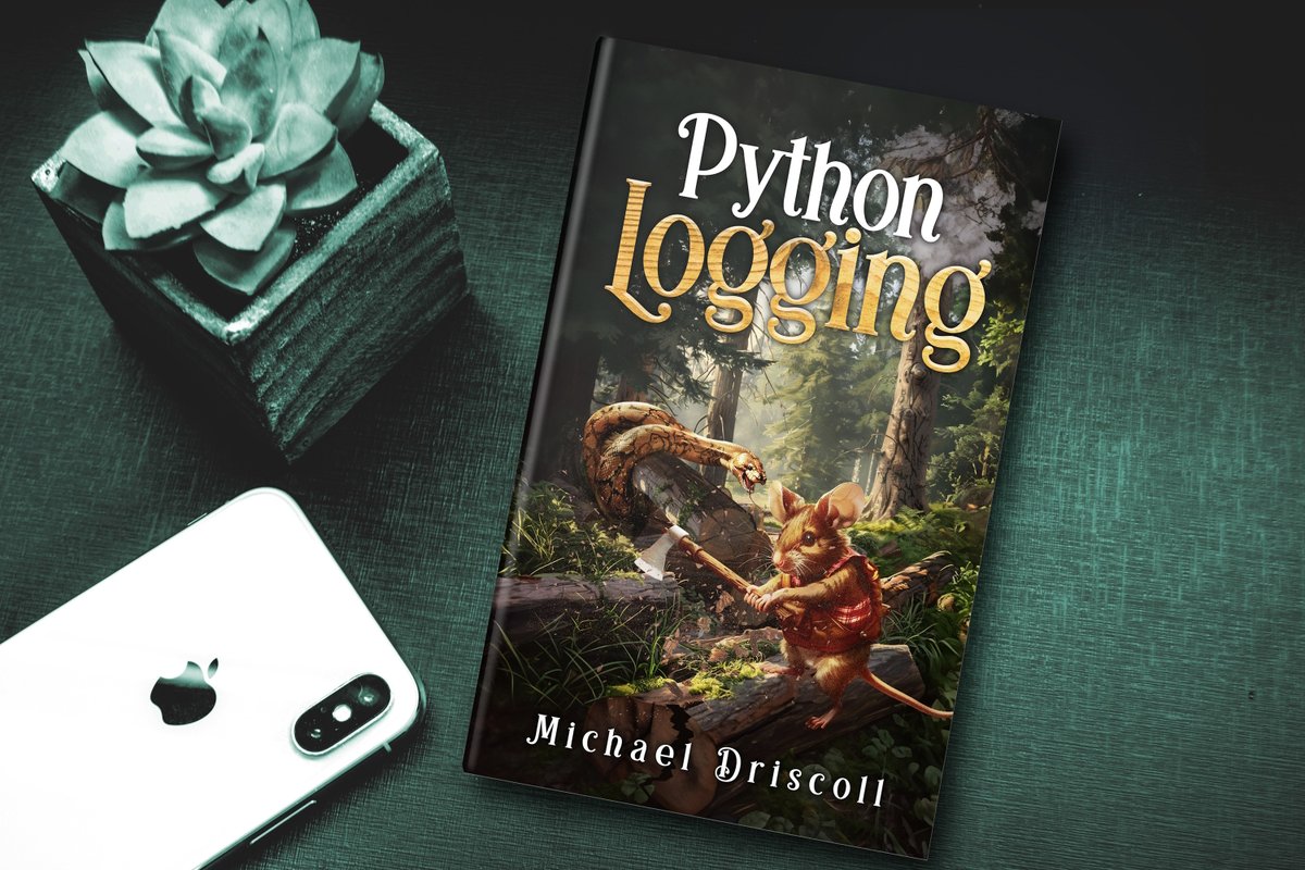 driscollis's tweet photo. My 12th #Python book is now on Kickstarter! This time I am writing about Python Logging

You'll learn everything you need to know about this topic. I'll also introduce you to a couple of other Python logging packages https://t.co/AVftX4laYW