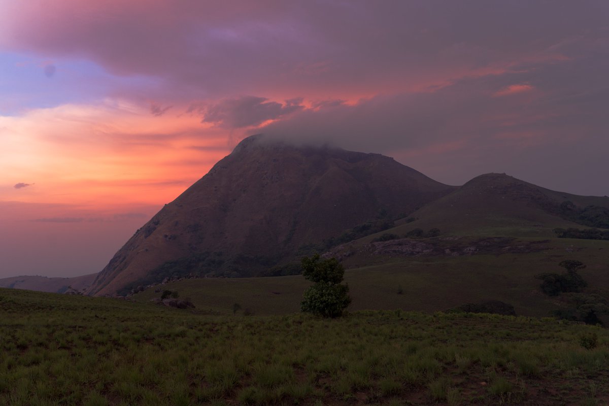 Tacugama's tweet image. This month our outreach team, Loma eco-guards, with the NPAA and local community members, climbed to the top of Bintumani Mountain, the highest peak in Sierra Leone at 1,945 meters! Would you want to climb this peak? Thanks to  #USForestService for their support in this mission!