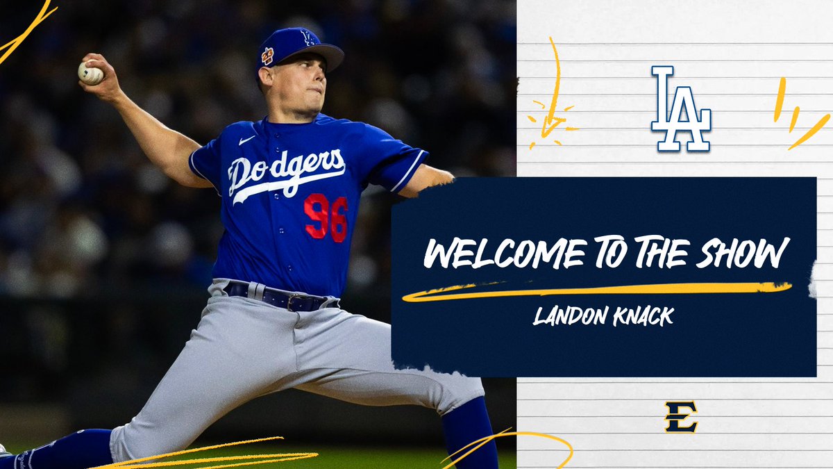 𝙒𝙚𝙡𝙘𝙤𝙢𝙚 𝙩𝙤 𝙩𝙝𝙚 𝙎𝙝𝙤𝙬 𝙇𝙖𝙣𝙙𝙤𝙣 𝙆𝙣𝙖𝙘𝙠 Former Buccaneer & Johnson City native Landon Knack (@LKnackers) is expected to start & make his MLB debut this afternoon against the Washington Nationals! #Together | #ETSUTough