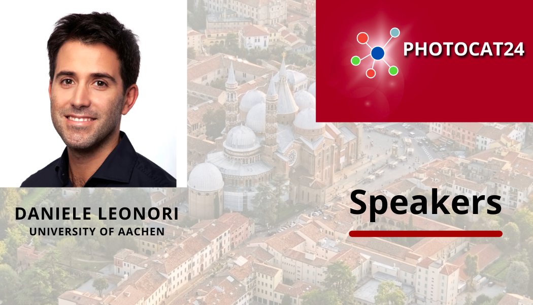 We are thrilled to welcome @LeonoriLab as a speaker for #PHOTOCAT24. The Leonori lab is focused on discovering, designing, and developing innovative catalytic methods for chemical synthesis. Get ready to be inspired by their findings in photochemistry and photocatalysis!