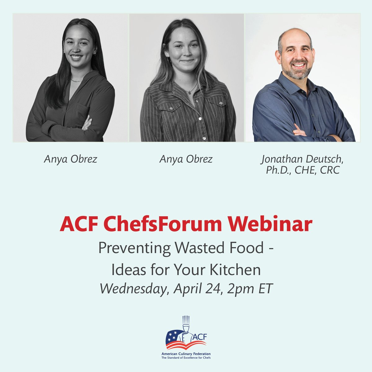 Join us on April 24th for a webinar focused on preventing food waste in honor of Stop Food Waste Day!

Register Here: us02web.zoom.us/webinar/regist…