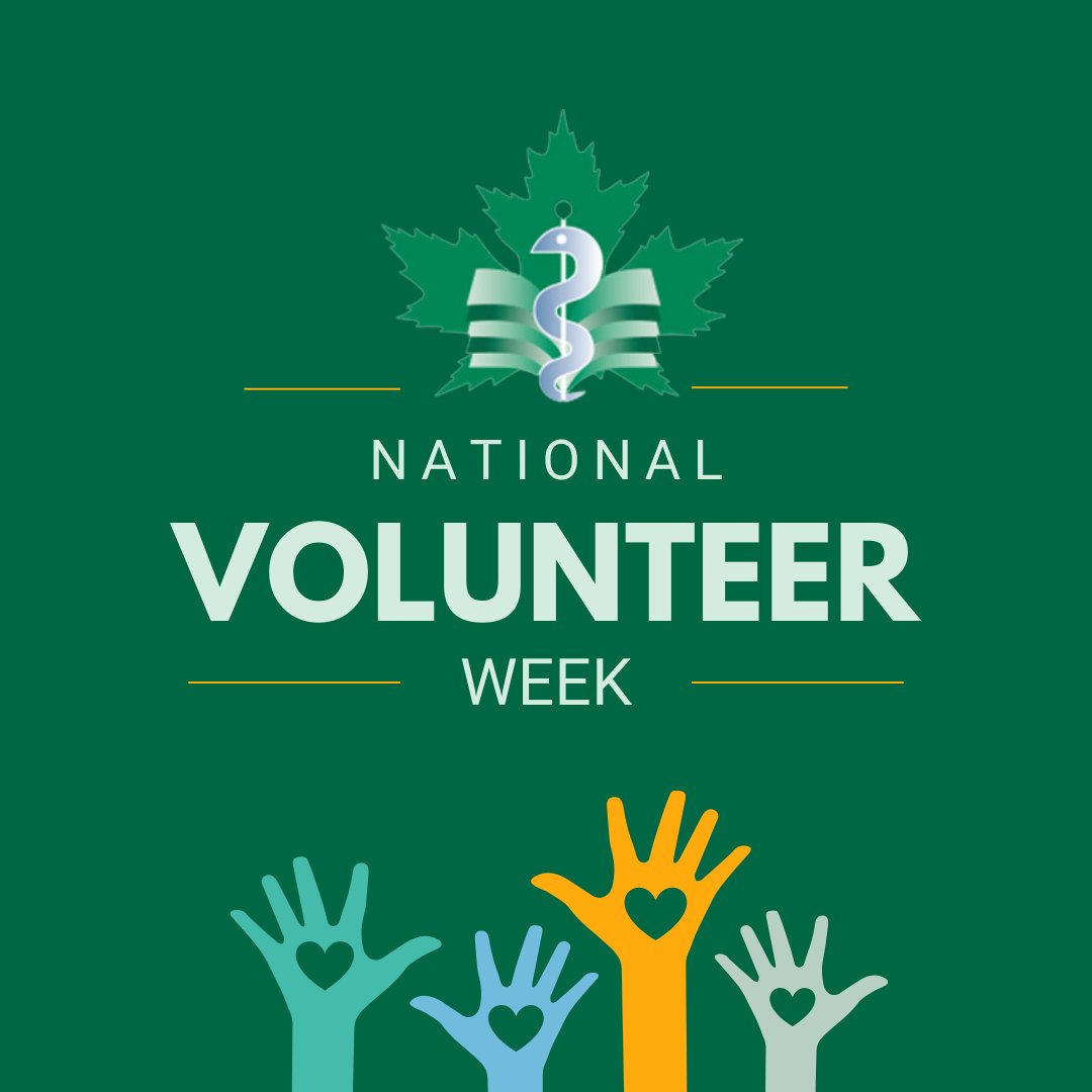 It's National Volunteer Week! Thank you to our dedicated member volunteers! Despite your own busy careers and schedules, you share—through time, skills, and creativity that strengthens our organization and enhances the support we provide💚 #EveryMomentMatters @VolunteerCanada