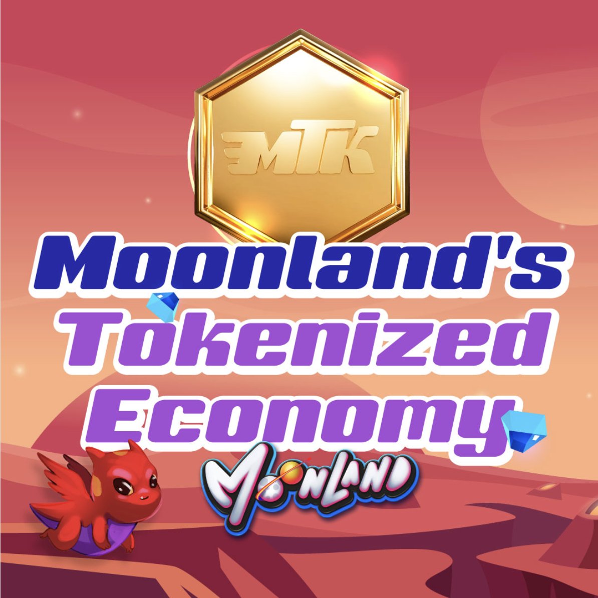 In #Moonland's metaverse, the decentralized economy is powered by #NFTs and #MTK tokens. In Moonland, you will take charge, be able to earn tokens, own your in-game assets, and participate in epic events within the virtual world. 🔥 #metaverse #crypto #cryptogame #cryptocommunity