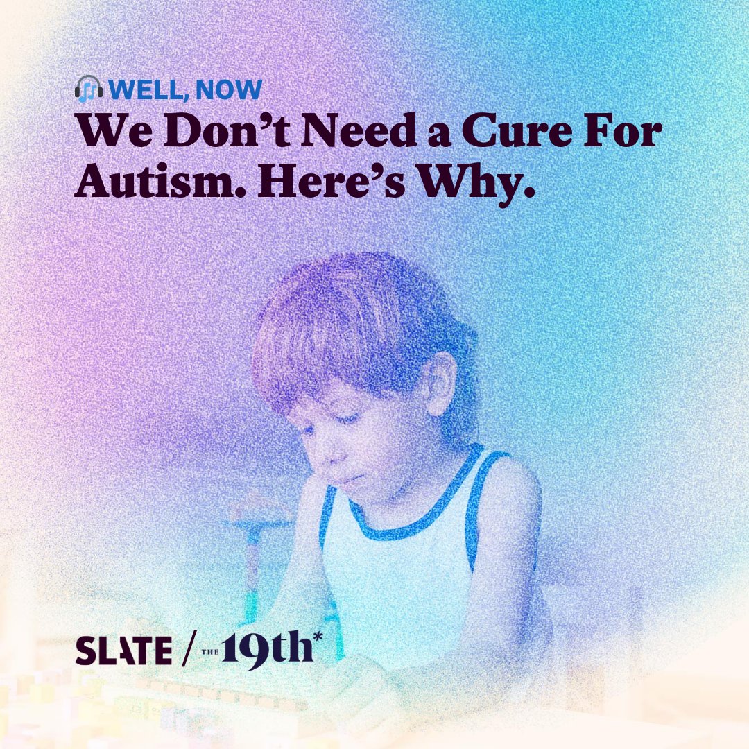 Slate Podcasts 🎧 (@slatepodcasts) on Twitter photo April is Autism Acceptance Month & today on Well, Now @mayafellerrd & <a href="/kavitapmd/">Kavita Patel M.D.</a> speak with <a href="/slooterman/">Sara Luterman</a>, the caregiving reporter for <a href="/19thnews/">19thnews</a> who has been covering autism policy, activism, and culture for years.
Listen now 👉slate.com/podcasts/well-… April is Autism Acceptance Month & today on Well, Now @mayafellerrd & <a href="/kavitapmd/">Kavita Patel M.D.</a> speak with <a href="/slooterman/">Sara Luterman</a>, the caregiving reporter for <a href="/19thnews/">19thnews</a> who has been covering autism policy, activism, and culture for years.
Listen now 👉slate.com/podcasts/well-…