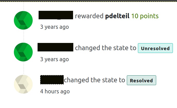 Only 3 years to solve a log file with sensitive information...

#vdp #bugcrowd