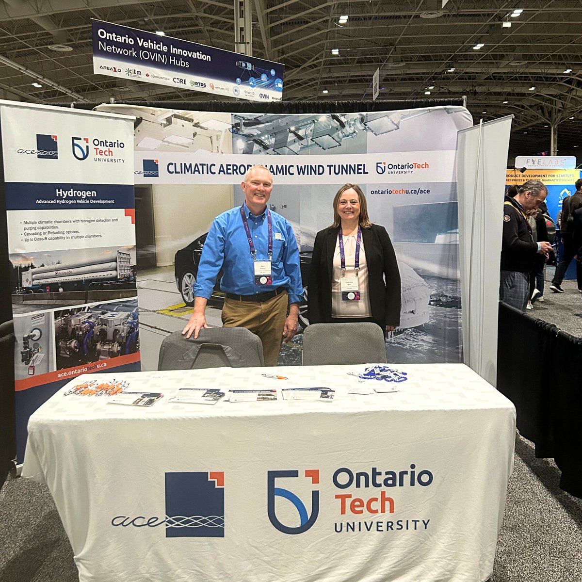 The ACE Core Research Facility is in Toronto April 17th and 18th for DiscoveryX Conference and Tradeshow. Stop by Booth #1014 to learn more about our contributions to CleanTech and Zero Emissions research and development. #DiscoveryX2024 @ocinnovation