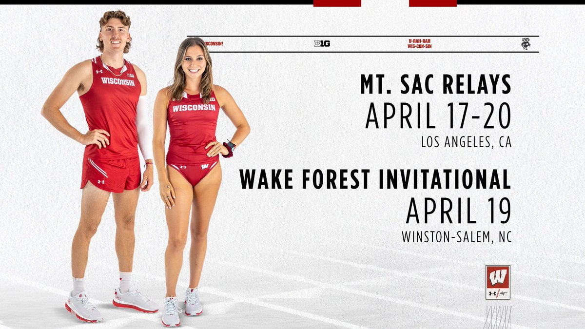 𝘽𝙖𝙘𝙠 𝙖𝙩 𝙞𝙩 🦡 Another meet week kicks off TODAY at the Mt. Sac Relays‼️ 📍Walnut, California ⏰2:00 p.m. 📊finishedresults.trackscoreboard.com/meets/11853/ev… #OnWisconsin || #Badgers