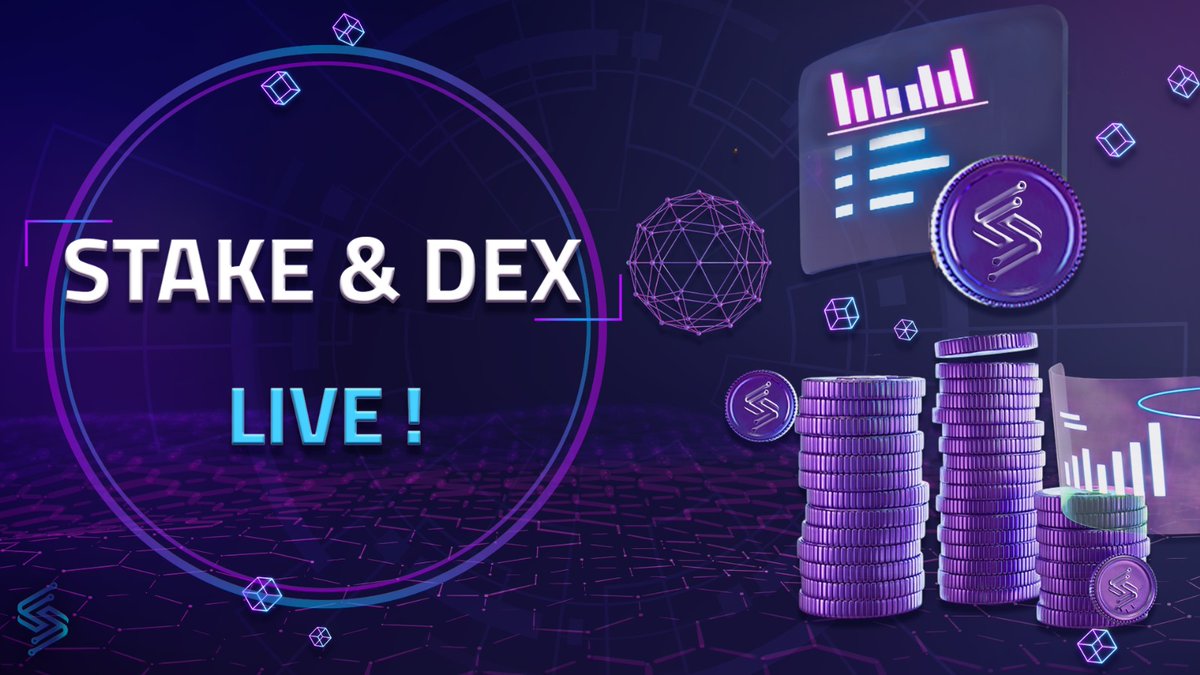 🚀 Our staking platform with a Native Dex is live again, and we've got some juicy APR (Annual Percentage Rate) waiting for you!

👉 stakedex.sardisnetwork.com