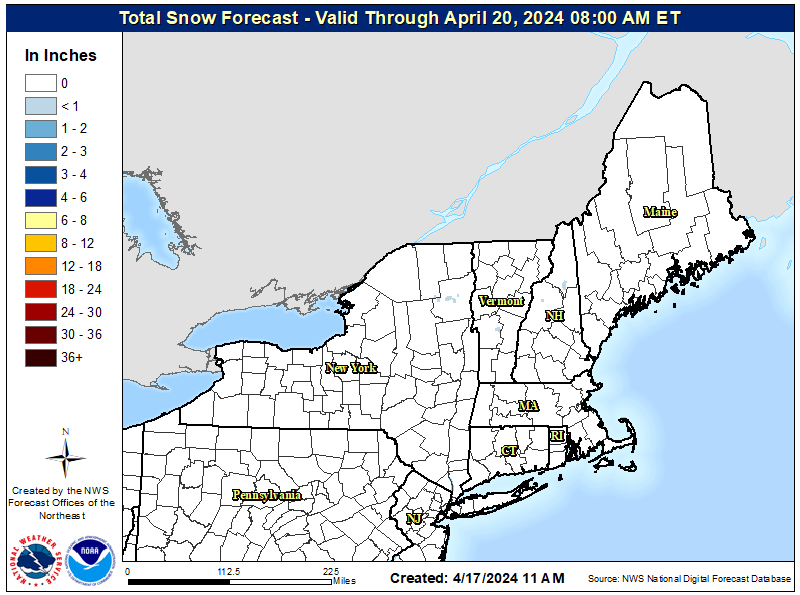 Northeast Snowfall Forecast #cnywx #utica #rome #syracuse