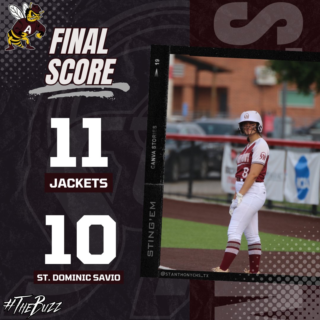 StAnthonyCHS_TX's tweet image. CONGRATULATIONS SENIORS‼️🥎

Sunday Herrera
Mariela Mozingo
Anessa Acosta
Isabella Stewart-Muñoz 

Congratulations on your 11-10 VICTORY, the many accomplishments and all that you've achieved during your time at St. Anthony. 
#TheBuzz #JacketSoftball #SeniorDay