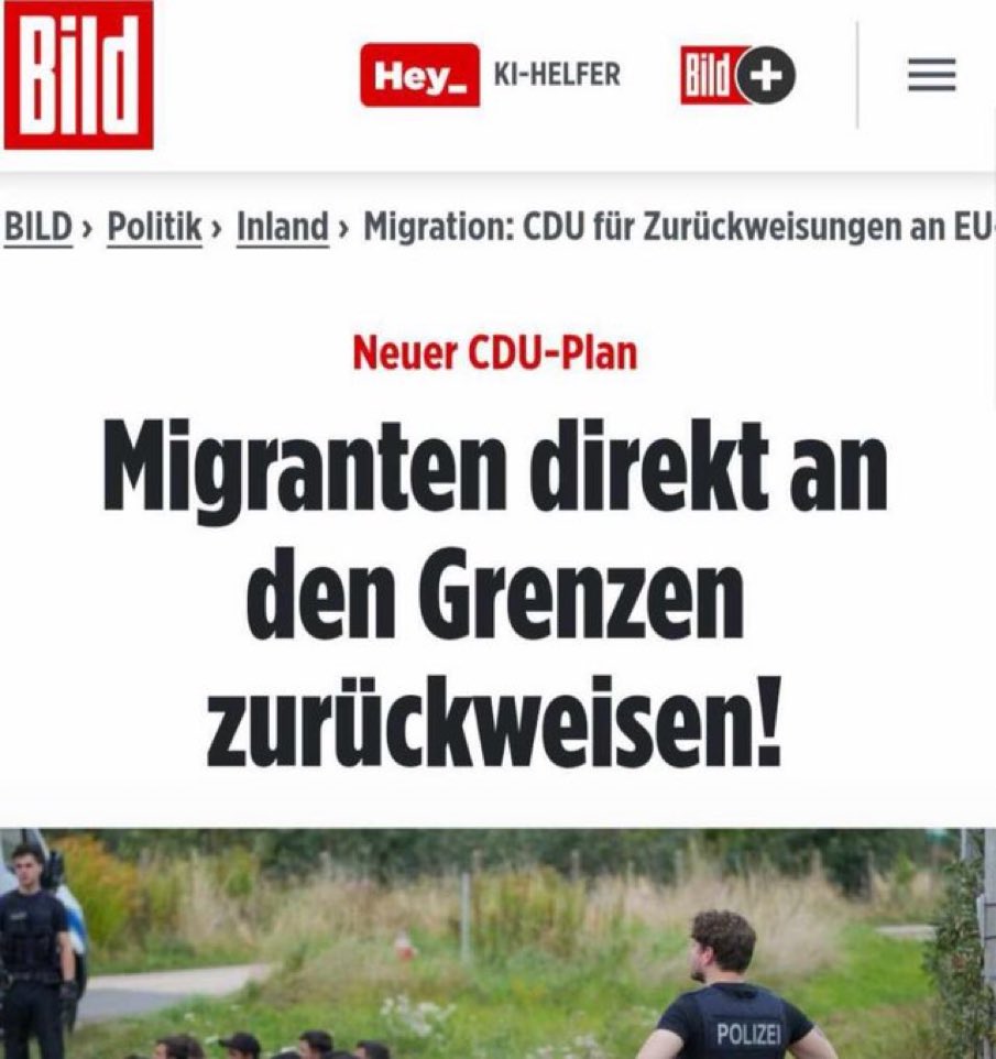 #CDU-Plan, den nur eine #AfD-Regierung umsetzen wird!
#DeshalbAfD