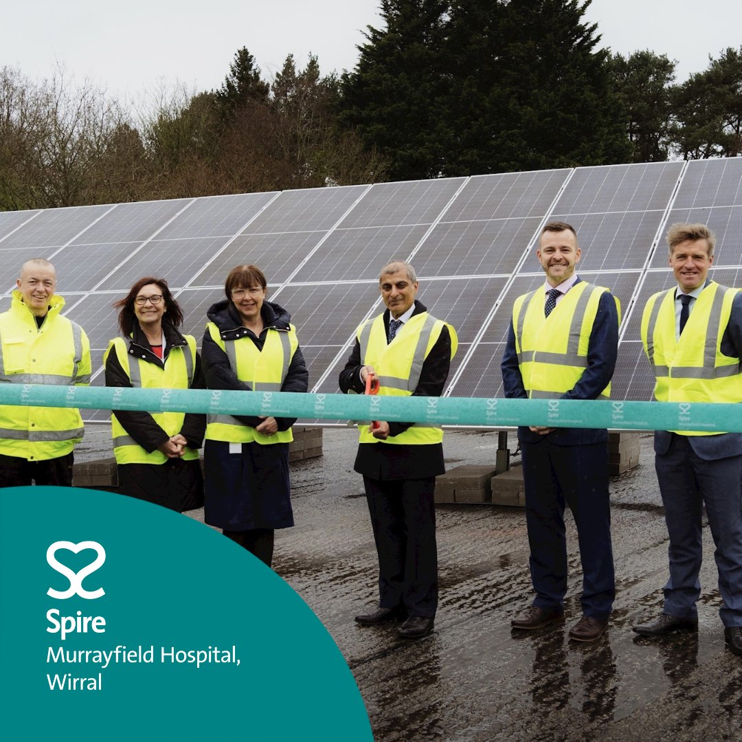 Spire Murrayfield Hospital, Wirral has installed over 400 solar panels to reduce the hospital’s carbon usage by 35 tonnes of CO₂ a year. 🍃 This is the first step in a group-wide project helping Spire Healthcare meet net-zero status by 2030. ➡️ spkl.io/60114FLOt