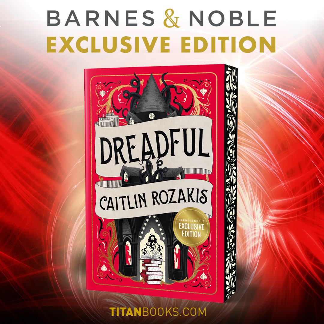 Barnes & Noble are running a special pre-order promotion for DREADFUL by Caitlin Rozakis (@CaitlinRozakis), including their gorgeous exclusive edition! To get 25% just enter use coupon code PREORDER25 at checkout on BN.COM! 🪄 bit.ly/3Hv3zcw