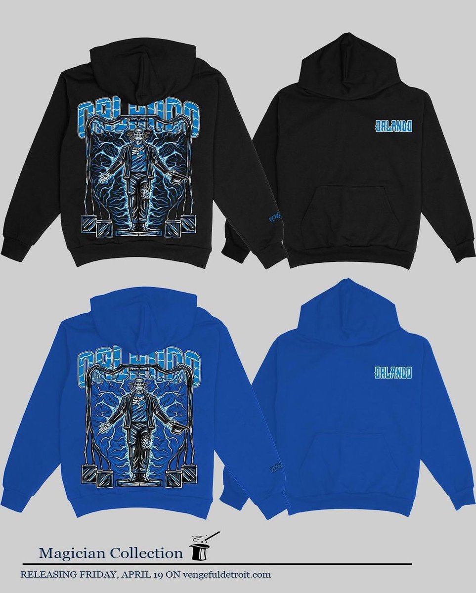 The Sixth Man Show (@sixthmanshow) on Twitter photo We’re partnering with @VengefulDetroit to help promote their upcoming limited edition “Magician Collection” that’s dropping Friday at 11am ET.
To help spread the word we’re giving away two of their Magician t-shirts (one on X, one on IG)
To enter here, follow <a href="/SixthManShow/">The Sixth Man Show</a> & We’re partnering with @VengefulDetroit to help promote their upcoming limited edition “Magician Collection” that’s dropping Friday at 11am ET.
To help spread the word we’re giving away two of their Magician t-shirts (one on X, one on IG)
To enter here, follow <a href="/SixthManShow/">The Sixth Man Show</a> &