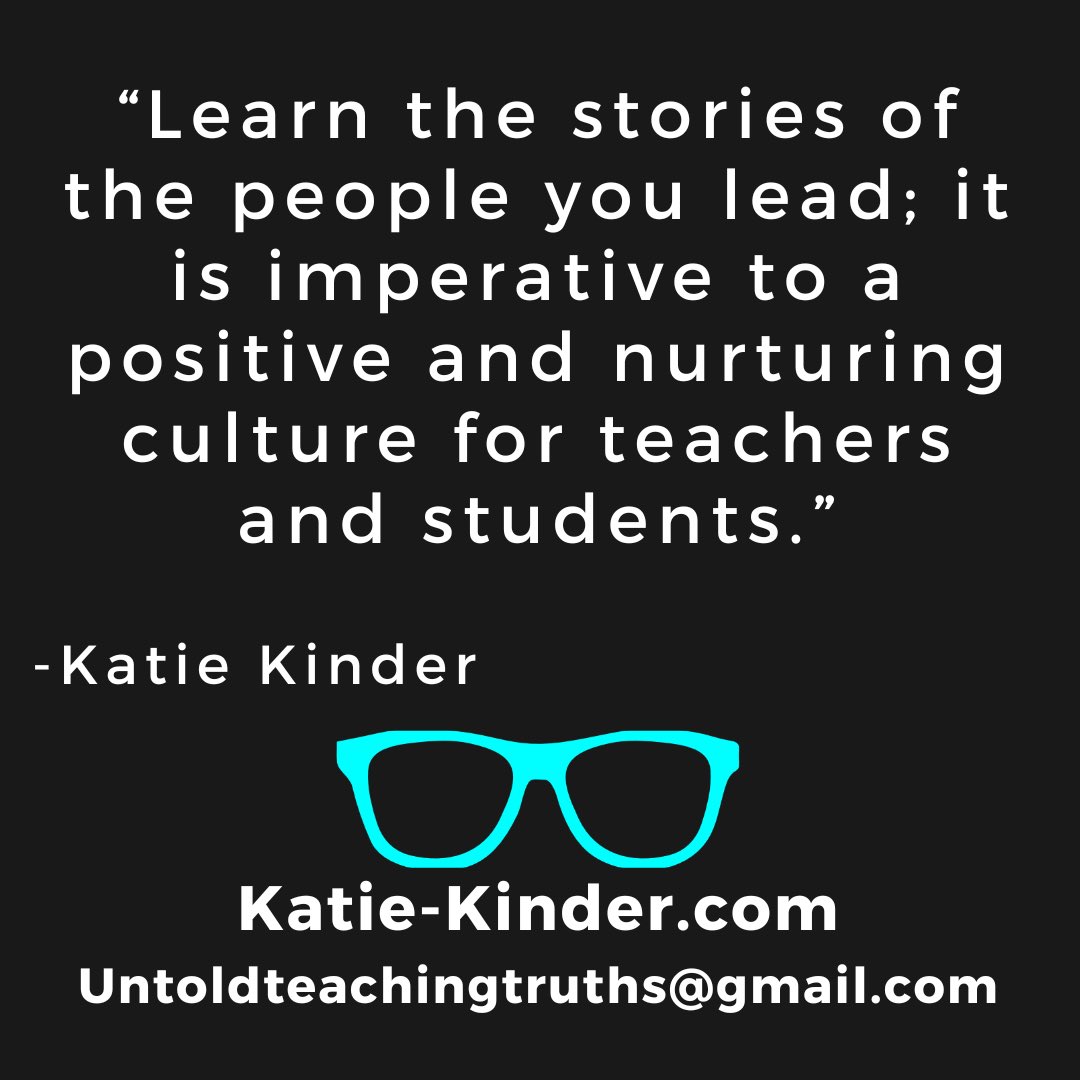 Learn stories, share stories, listen to stories!  Live a great story! #katiekinderfromokc #untoldteachingtruths #hallwayleadership #edutwitter