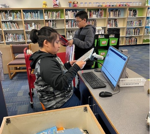 Our final round of student leadership has begun for the year. These 4th/5th graders help out in the library, office, cafeteria, classrooms, and even give orientations to our new students. They do a great job of taking their role seriously and are a great help to our school!