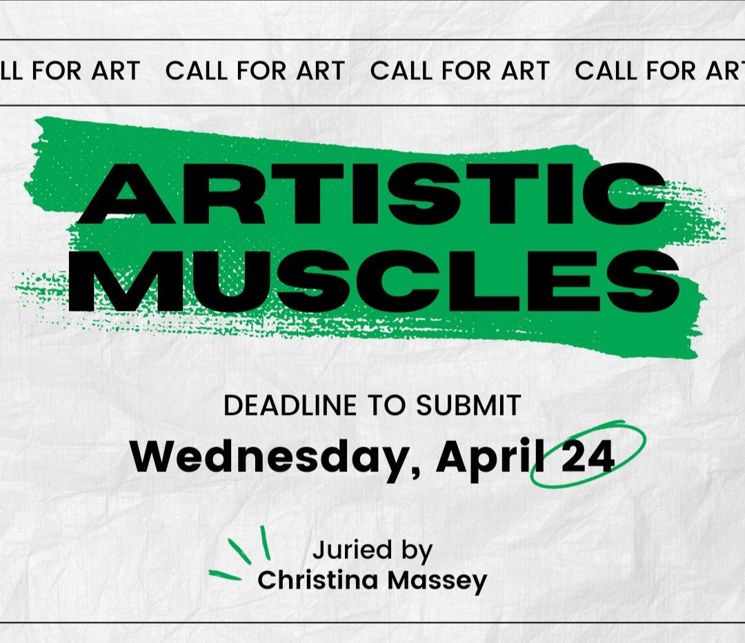 Artists are invited to submit work to @440GalleryNYC's 2024 annual theme show, focusing on 'Artistic Muscles.' Selected art will be displayed in their Brooklyn gallery space this summer! Apply by April 24: bit.ly/3VWTNZb