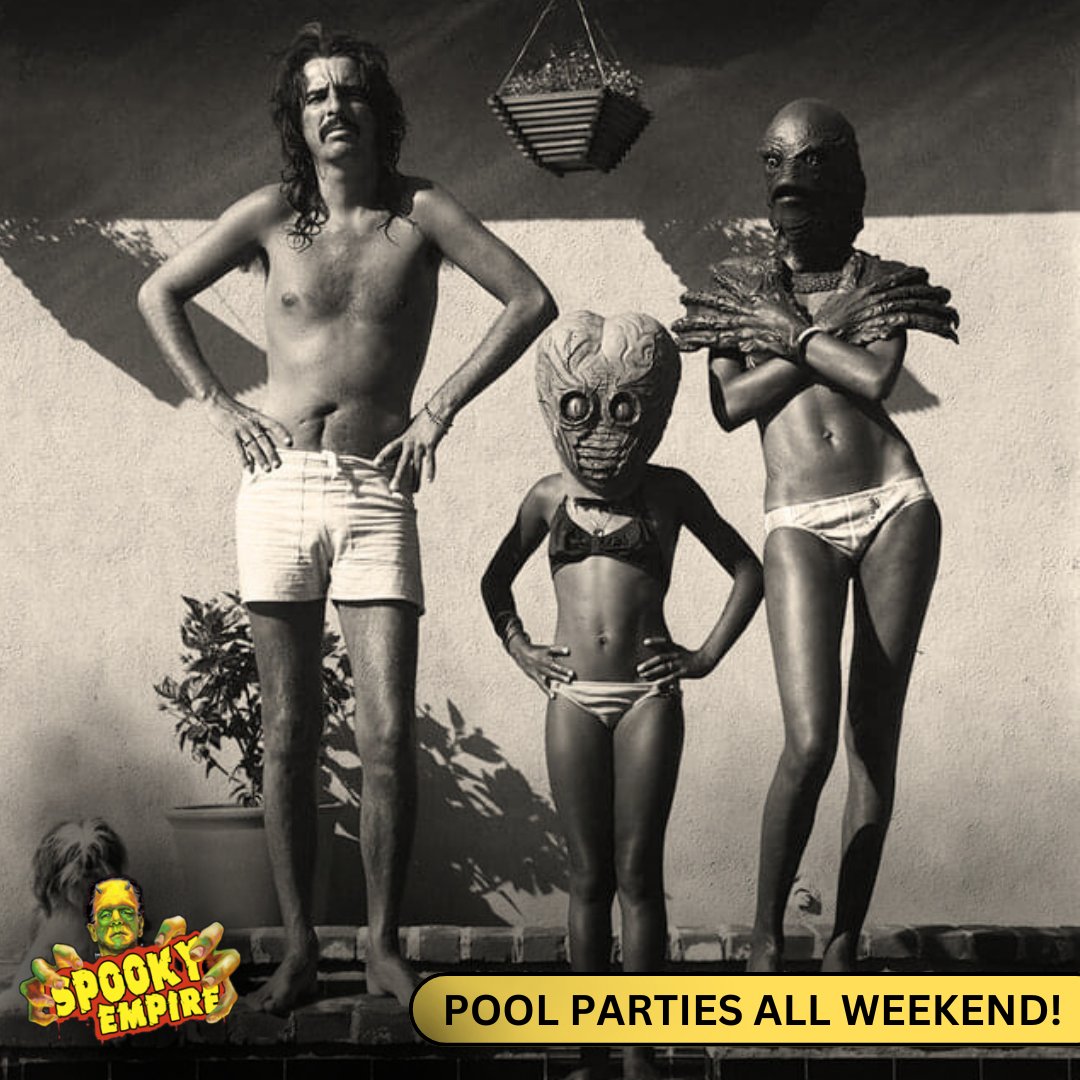 Schools out for the Summer at Camp Spooky! Grab your essentials..floats, swimsuits, beverages, hockey masks, etc and dive right in to our legendary pool parties at the Wyndham!
Reserve your rooms and admission today! ow.ly/lLHA50RikJH