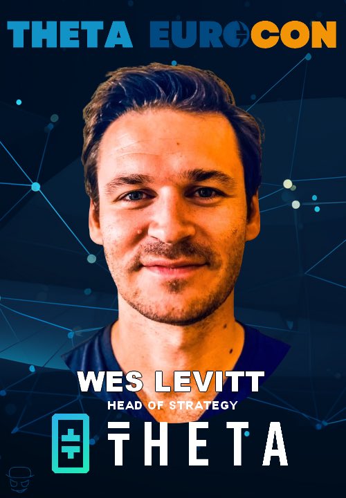 🌟 We're thrilled to announce that @wes_levitt, Head of Strategy at @Theta_Network, will be joining us at #ThetaEuroCon in Prague! Don't miss your chance to hear insights from one of the leading minds at ThetaLabs. 
#Theta #BlockchainEvent #Crypto