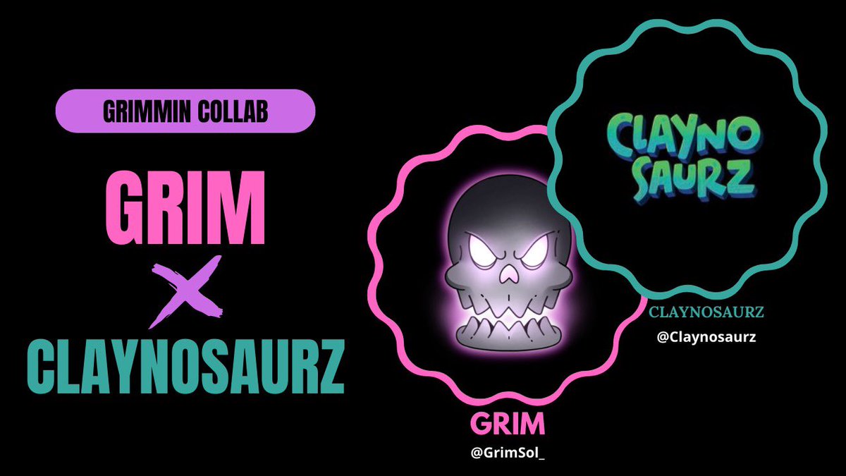 The GRIMS have agreed let your imagination SAUR!

GRIM ⚒️ CLAYNOSAURZ

GRIM Allocations have now been given to the one and only @Claynosaurz 

All other Pre - Sale Applications are still up for review by The Grim Council. 

GRIMS, GET READY TO SAUR AND GRAUR! 😈