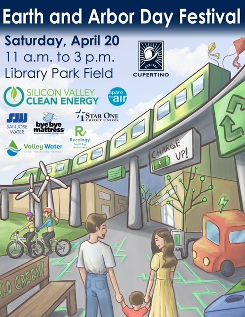 Join us at Cupertino's Earth and Arbor Day Festival on April 20 and discover how you can contribute to #MattressRecycling! ♻️ 

Library Park 
10400 Torre Ave., Cupertino
11 am - 3 pm
@cityofcupertino