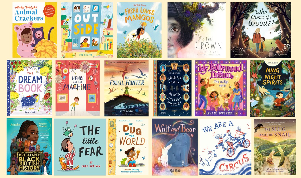 Just getting the annual @KlausFluggePr presentation ready for this year in which we celebrate new illustrators. Here's the longlist - it's such an eclectic, diverse mix. #KlausFluggePrize