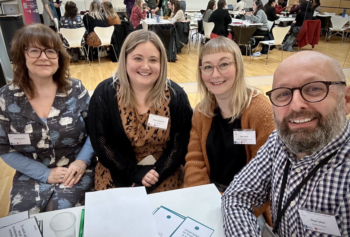 Steve Iafrati (@steve_iafrati) on Twitter photo Excellent induction day with new PhD student <a href="/HelenLawrence__/">Helen Lawrence</a> and fellow supervisors <a href="/Brady_G_M/">Prof Geraldine Brady</a> and Jess Smith from <a href="/Framework_HA/">Framework Charity</a> looking at supported hsg and employment.
<a href="/UfNCollab/">Collaboratory Research Hub</a>
<a href="/UoNSociology/">UoNSociology</a> Excellent induction day with new PhD student <a href="/HelenLawrence__/">Helen Lawrence</a> and fellow supervisors <a href="/Brady_G_M/">Prof Geraldine Brady</a> and Jess Smith from <a href="/Framework_HA/">Framework Charity</a> looking at supported hsg and employment.
<a href="/UfNCollab/">Collaboratory Research Hub</a>
<a href="/UoNSociology/">UoNSociology</a>