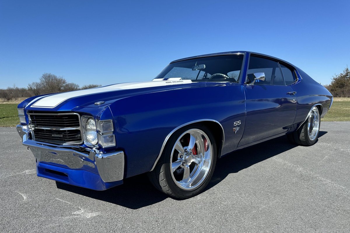 Now live at BaT Auctions: Supercharged 502-Powered 1971 Chevrolet Chevelle Sport Coupe 5-Speed. bringatrailer.com/listing/1971-c…