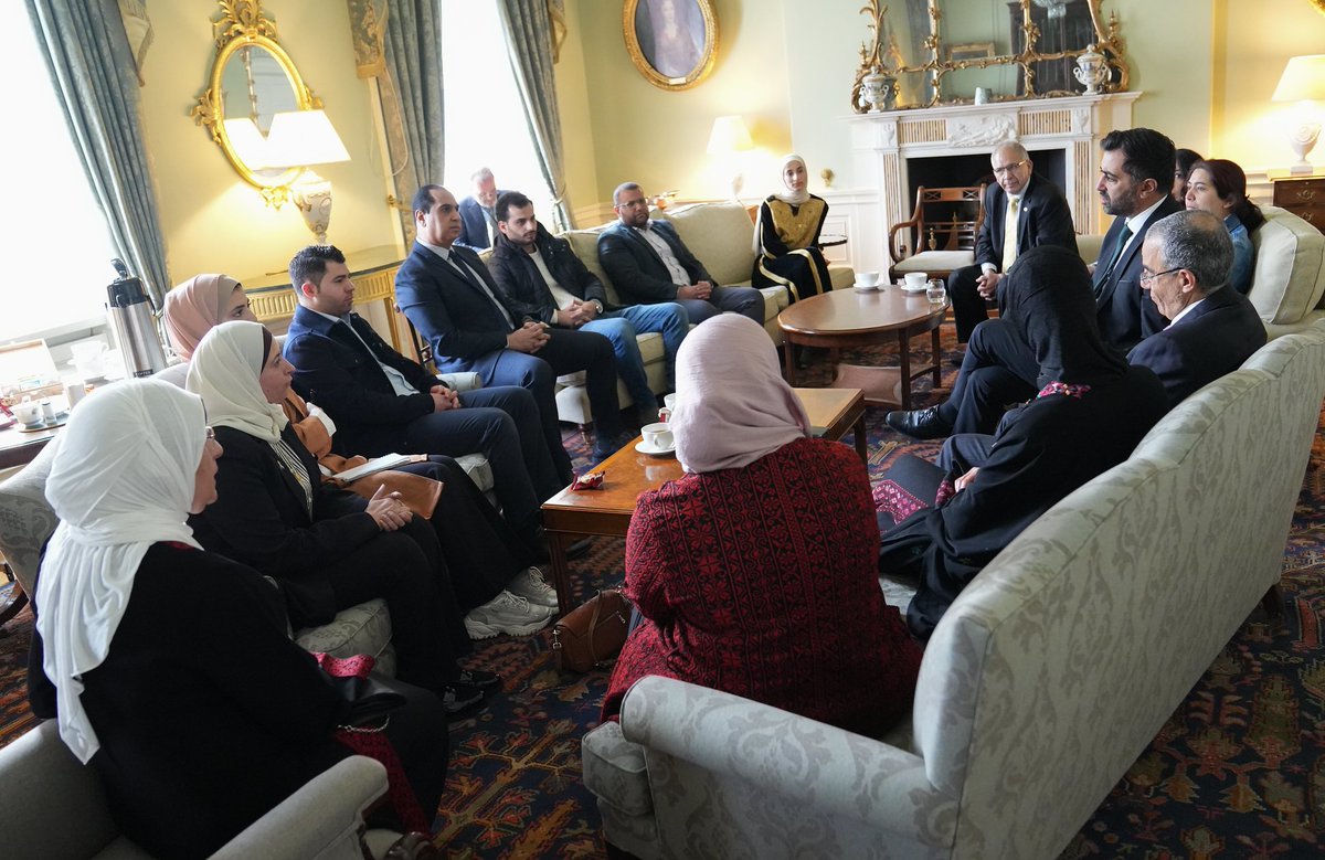 First Minister tweet media