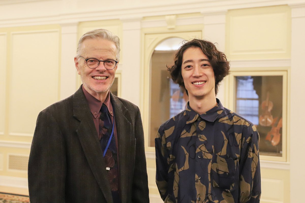 Japanese Pianist Hayato Sumino joined us @librarycongress for a curated tour of the Gershwin Room 🎹 @880hz's US debut last fall included Gershwin's concerto & his recent performance at DC's @bluesalley also featured Gershwin's jazz standards. Thank you, Library of Congress!