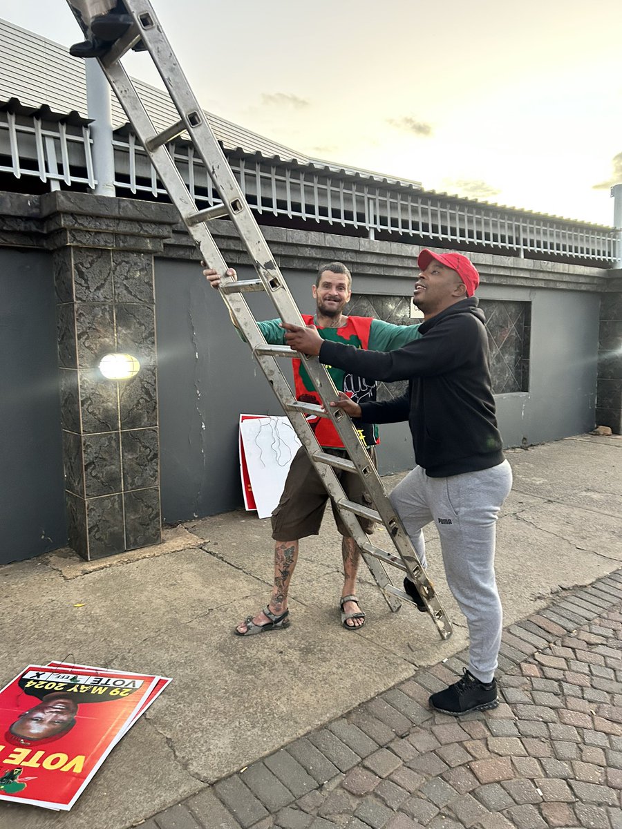 I’m with Fighter Herman Pretorius from EFF Tshwane ward 1 Hercules  .
#VoteEFF2024