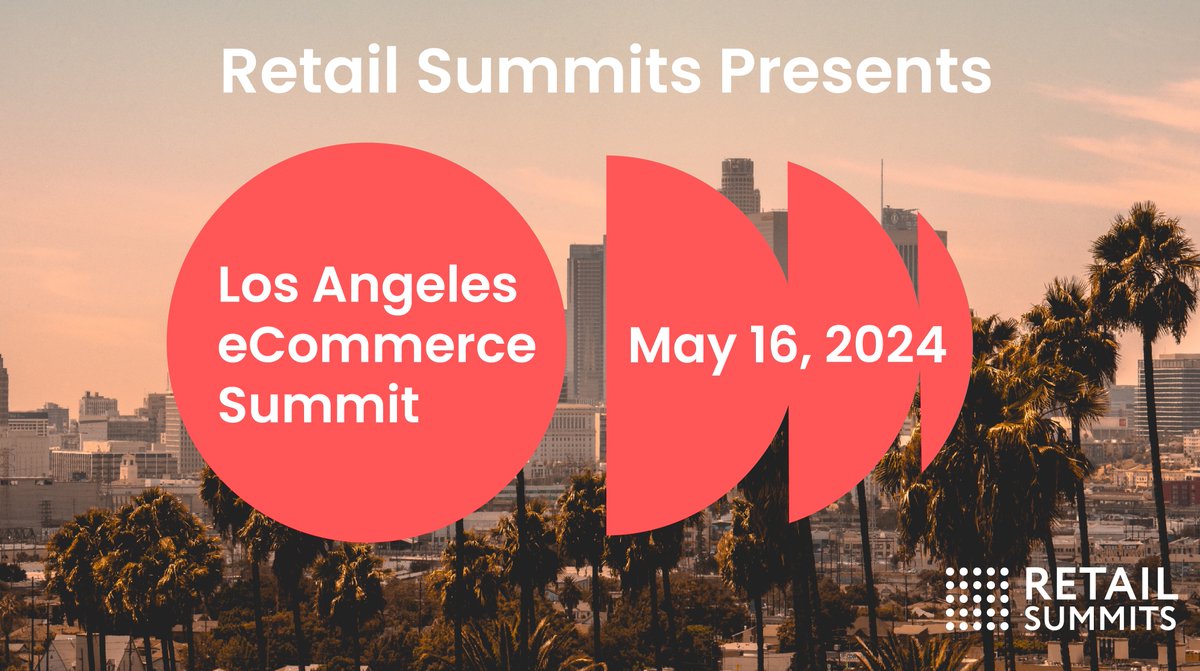 Join Future Commerce and some of California’s top eCommerce brands at the Los Angeles eCommerce Summit on May 16th! Register here: eventbrite.com/e/686720739217… And don’t forget to use the code RetailFuture to receive a 25% discount on your retail tickets.