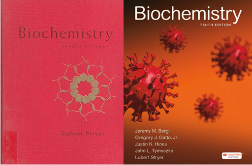 RIP Lubert Stryer. Among the first and best #biochemistry books I bought as an undergrad student and still use today for my teaching.