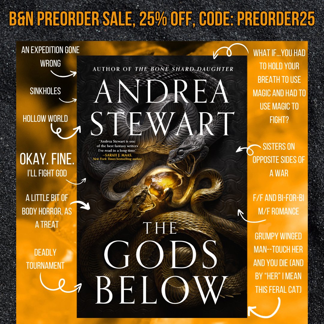 B&N preorder sale is happening again, 4/17-4/19! I'll have a limited number of signed bookplates as a preorder incentive, so hold on to receipts. Keep in mind, preordering from @seat_books nets the most goodies, including character bookmarks!