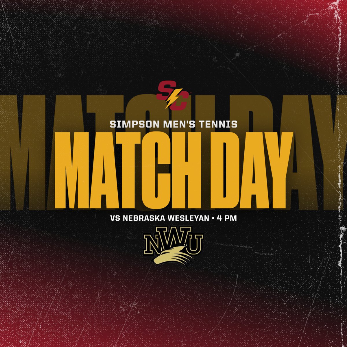 Hosting the Prairie Wolves this afternoon!

🆚 Nebraska Wesleyan
🕓4 p.m.
📍 Indianola, Iowa
🏟 Buxton Tennis Complex

#rollriversMTN