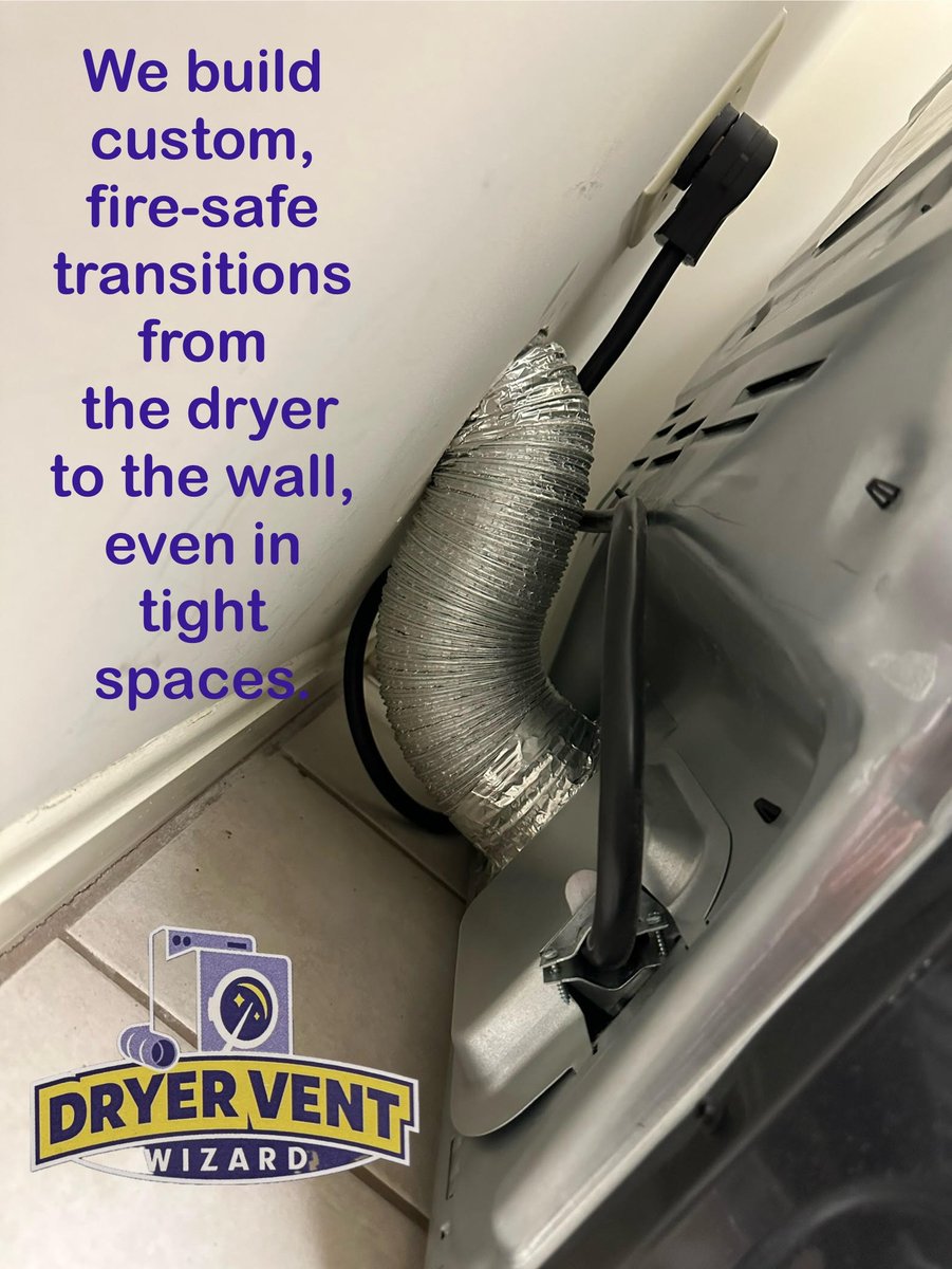 Working with a tight space when it comes to your dyer? We have solutions for that!

#hireapro #hireanexpert #dryerventcleaning #NJ #NY #Nymetro #NorthernNJ #protectyourhome #protectyourproperty #neighborly #itswhatwedo #itsallwedo