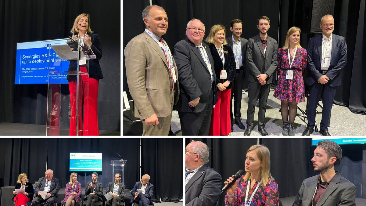 🙌 Thank you to all the panellists for sharing their views on the coordination between EU partnerships in the transport research sector. Synergies, also with other funding programmes, are essential for deploying EU innovations.
#TRA2024 #EUPartnerships #Innovation #Synergies