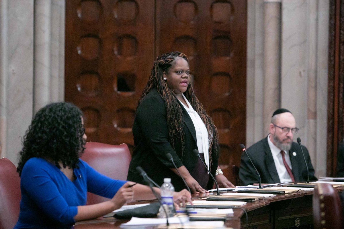 Recognized #BlackMaternalHealthWeek on the floor of the @NYSenate. As Chair of the Women’s Issues Committee, I'm committed to addressing the public health crisis for Black mothers, who are are 3x more likely to die from pregnancy-related causes. Watch: bit.ly/watchwebb15